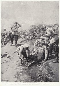 Muerte del General Keller de Edouardo Matania